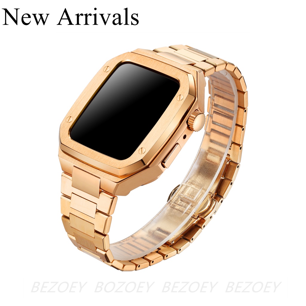 Dây Đeo Inox Cho Đồng Hồ Thông Minh IWatch Series 7 6 SE 5 4 3 2 1 45mm 44mm 41mm