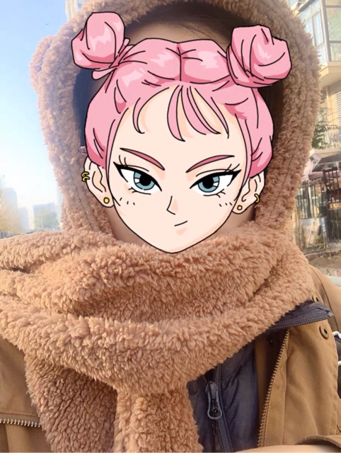 Sẵn hàng | Mũ Gấu kèm khăn bông Hai Tai Xinh Xắn Siêu Cute mũ gấu jennie | BigBuy360 - bigbuy360.vn