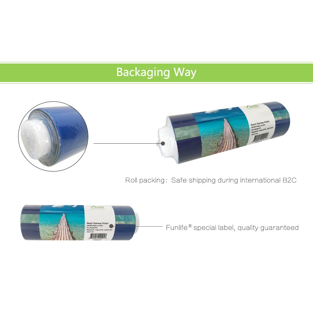 Tranh 3D Dán Cầu Thang Hình Chậu Hoa FS071