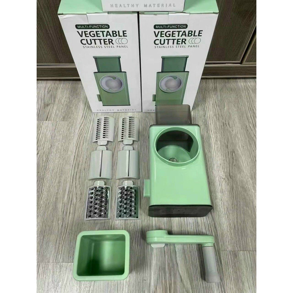 Máy thái lát, bào sợi, băm nhỏ rau củ, dụng cụ cầm tay đa năng tiện lợi