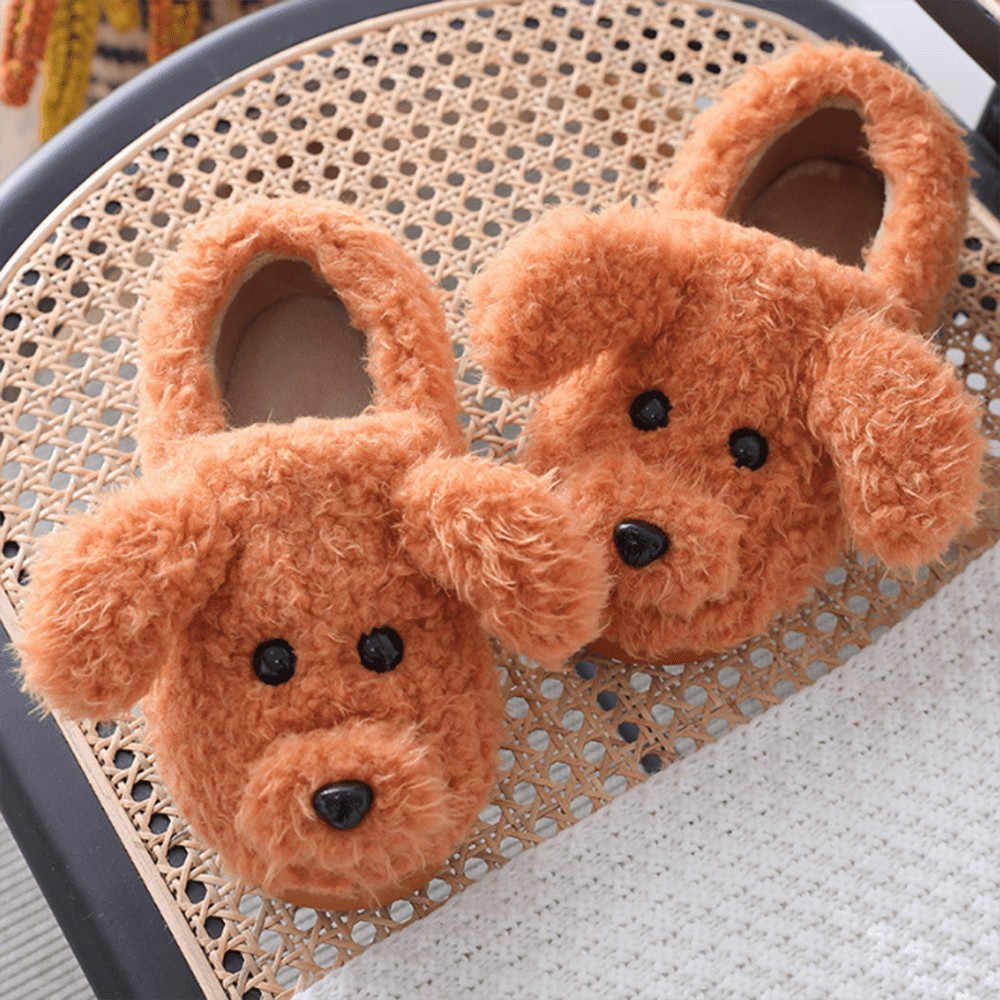 Dép Bông Poodle Siêu Dễ Thương