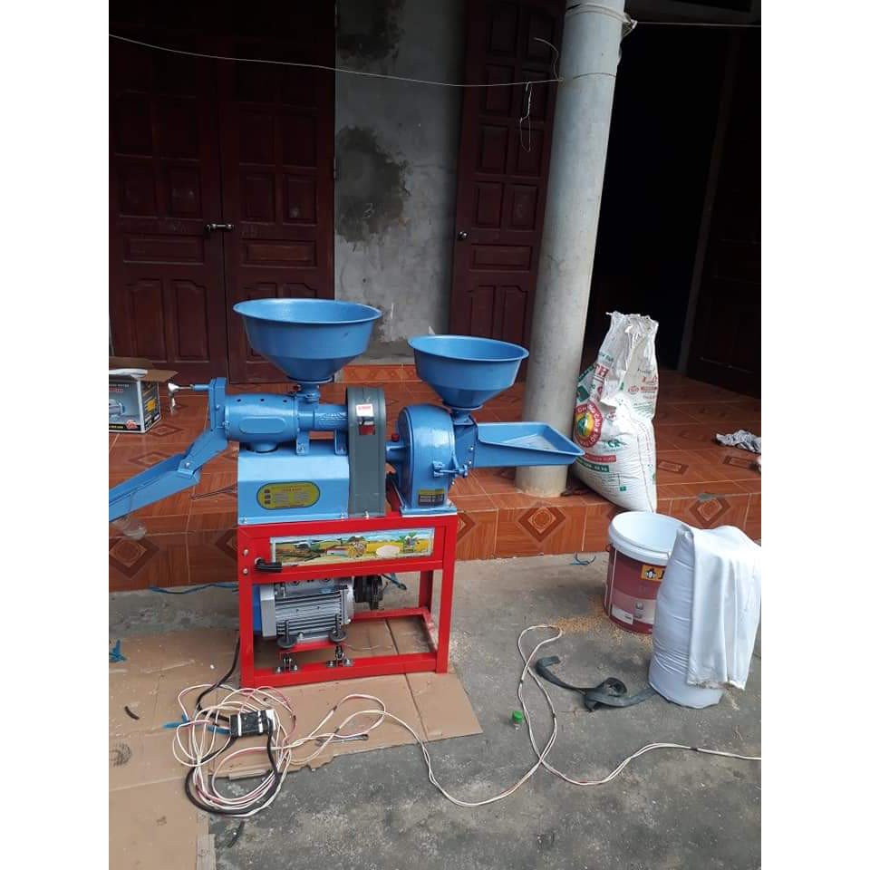 Máy Xát Gạo Hoàng Anh 555 Cho Gia Đình 220V