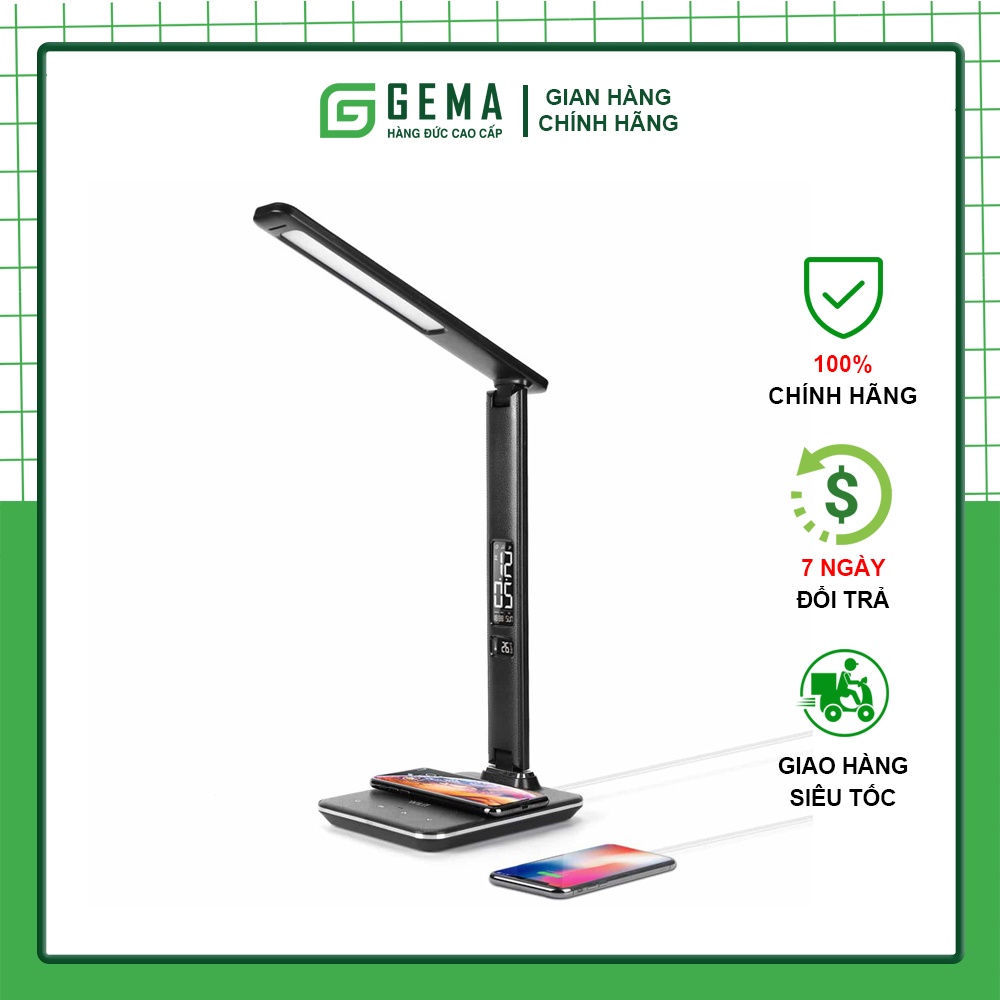 Đèn Bàn - Đèn Học Chống Cận tích hợp bảng điện tử hiển thị nhiều chức năng Wilit U13AQ - Nhập khẩu Đức