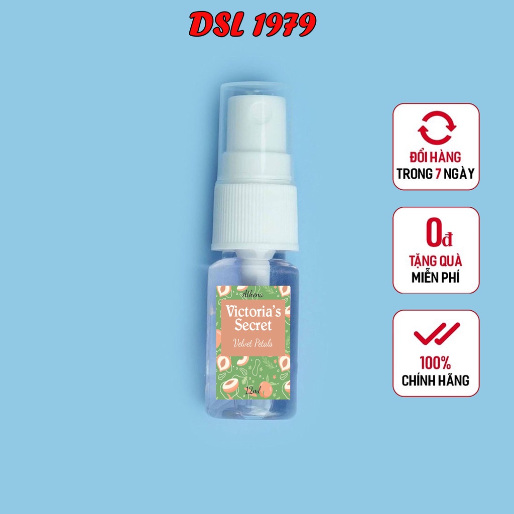 Body mist hương nước hoa toàn thân Victoria Secret, BBW 12ML (Bill Mỹ)