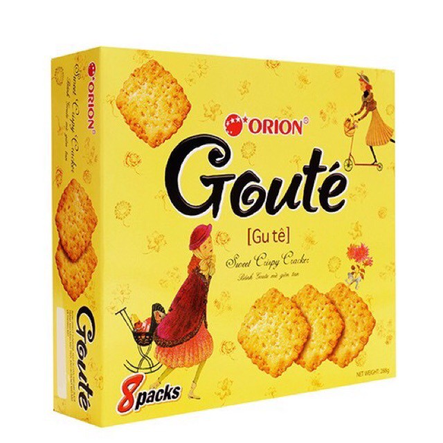 Hộp Bánh Goute Mè 288g / Gói