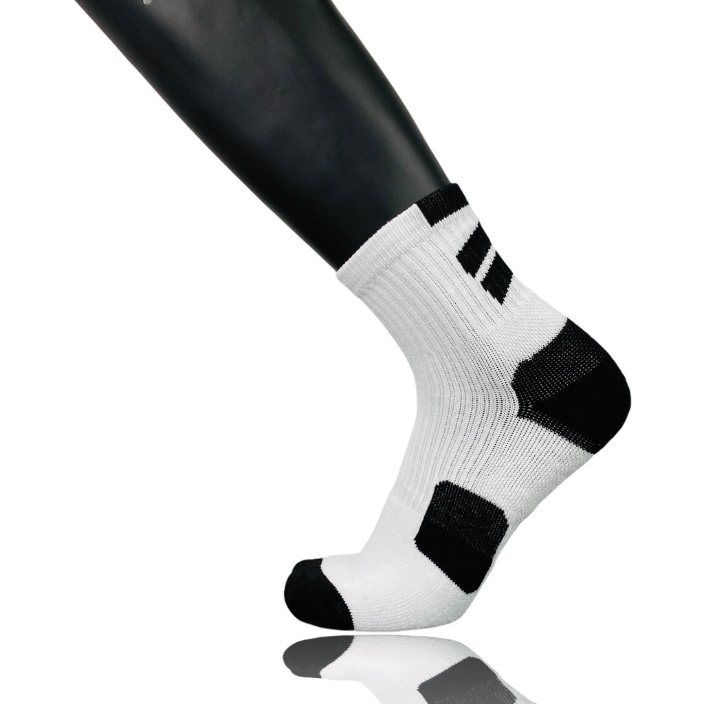 Tất bóng rổ Arrow - Đệm cổ chân &amp; gót, chất liệu dày dặn, cấu trúc gân rãnh tạo độ bám | Choibongro.vn