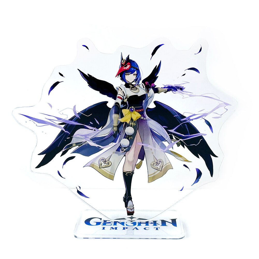 Genshin Impact Inazuma characters Raiden Shogun Kamisato Ayaka Kujou Sara Sangonomiya Kokomi acrylic stand figure
