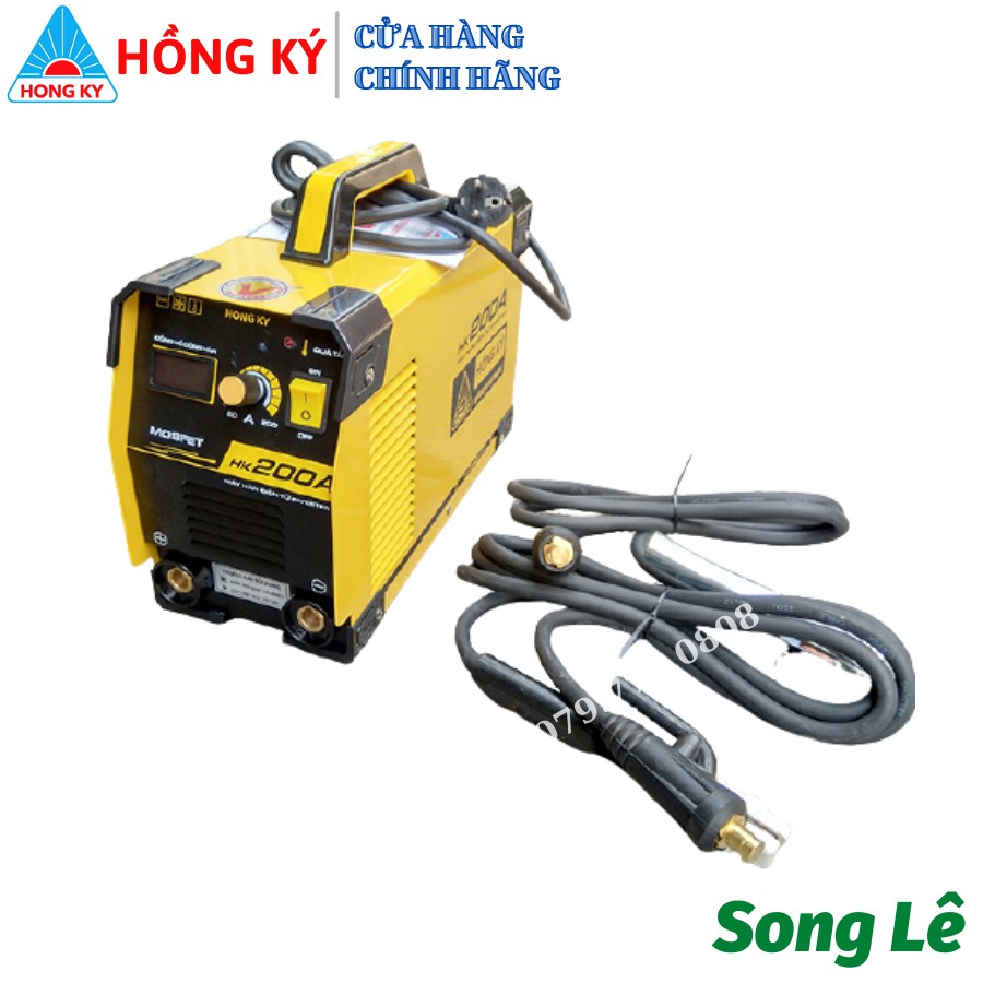 Máy hàn điện tử Hồng Ký HK 200A - Hàn Được Điện Yếu