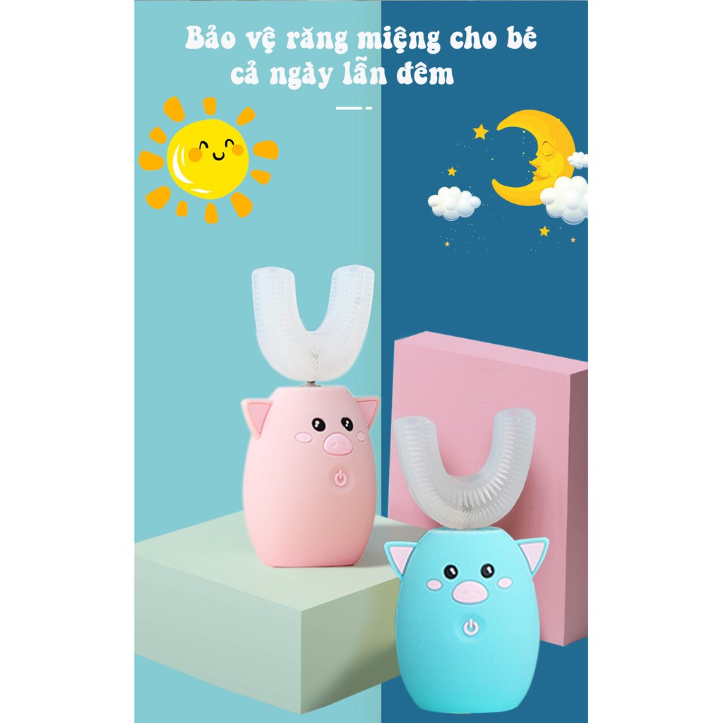 Máy Đánh Răng Tự Động Cho Bé - Children's ToothBrush