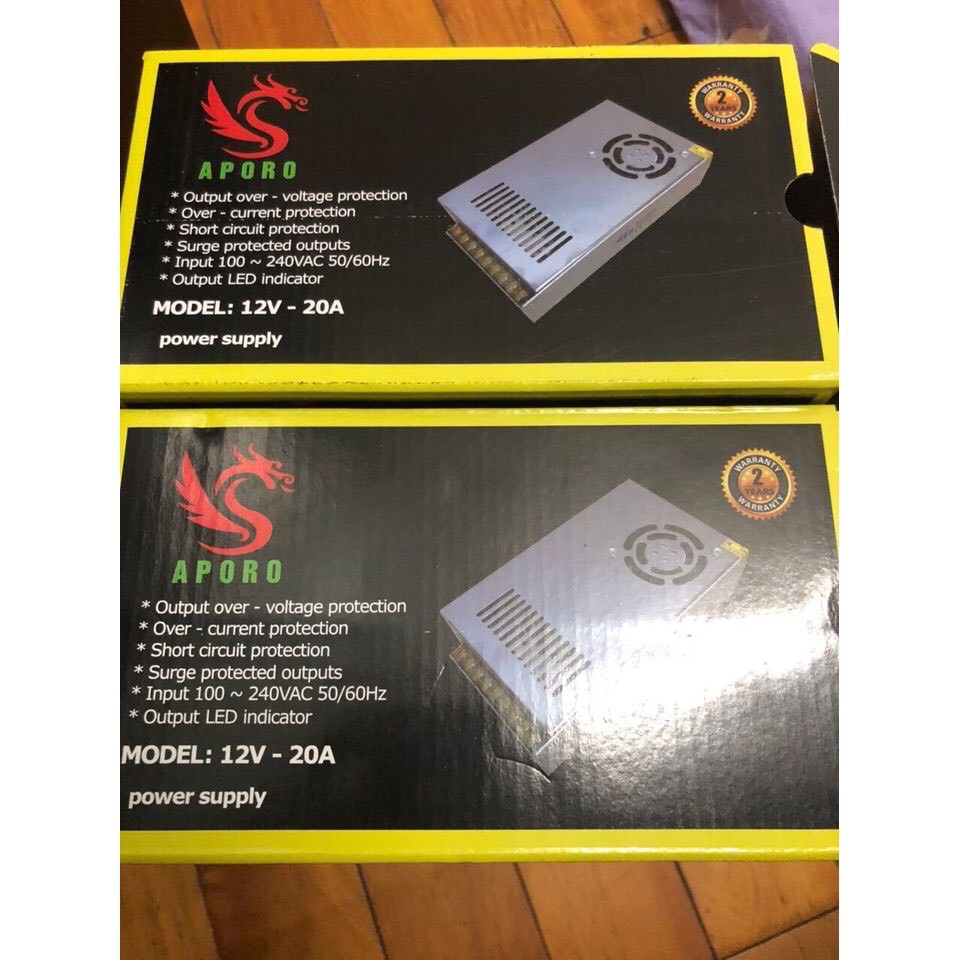 Nguồn tổ ong APORO 12V -50A/600W hàng chính hãng BH 6 tháng