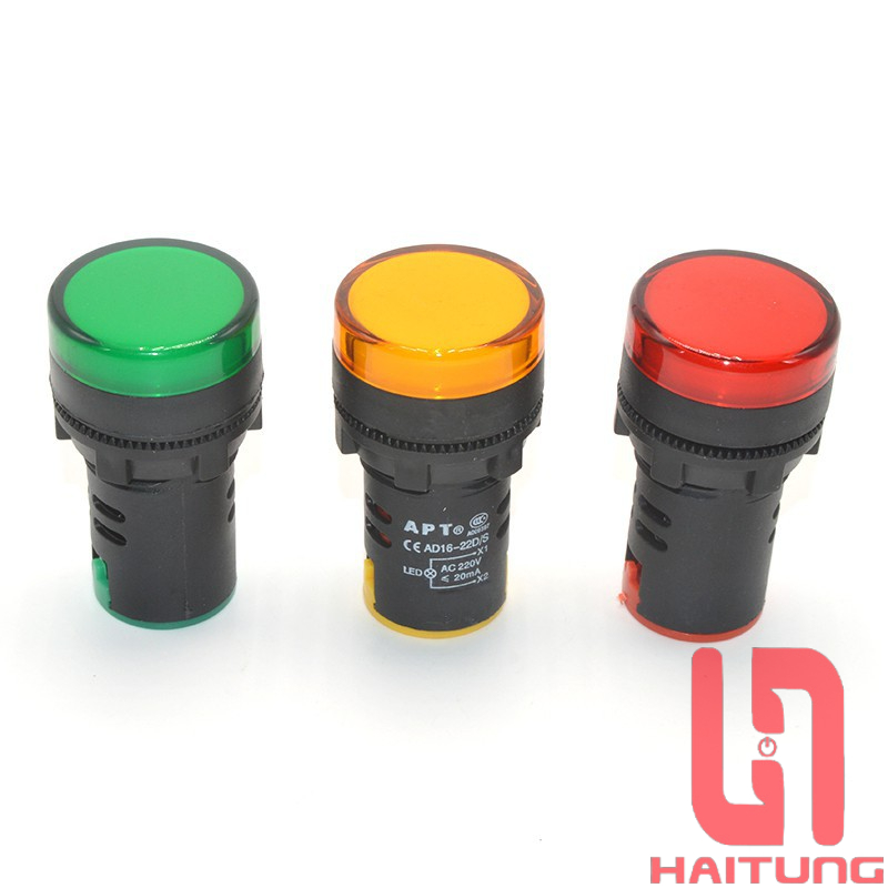 ĐÈN LED BÁO PHA TỦ ĐIỆN 220V PHI 22 MM