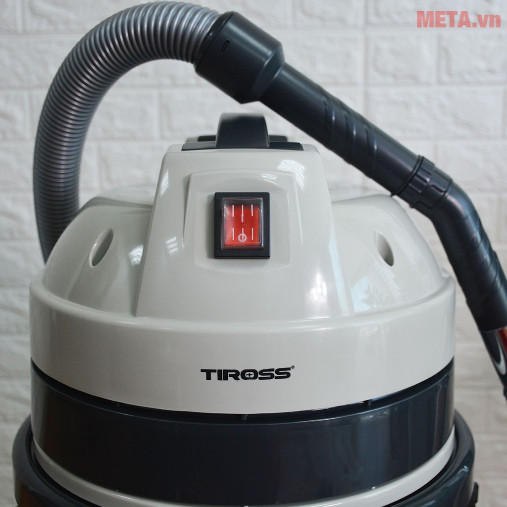 Máy hút bụi công nghiệp ướt và khô Tiross TS9303 (38 lít, 1.600W)