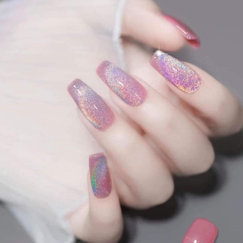 Sơn Mắt Mèo Kim Cương Cầu Vòng AS