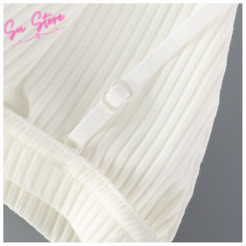 Áo Lót Nữ Cotton 2 Dây Cài Sau Đẩy Ngực, Áo Bra Đẹp [Mút Mỏng Có Thể Tháo Rời] - 812 | BigBuy360 - bigbuy360.vn