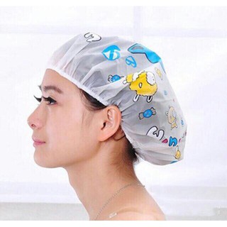 Mũ trùm tóc khi tắm in hình động vật dễ thương cho phụ nữ & trẻ em