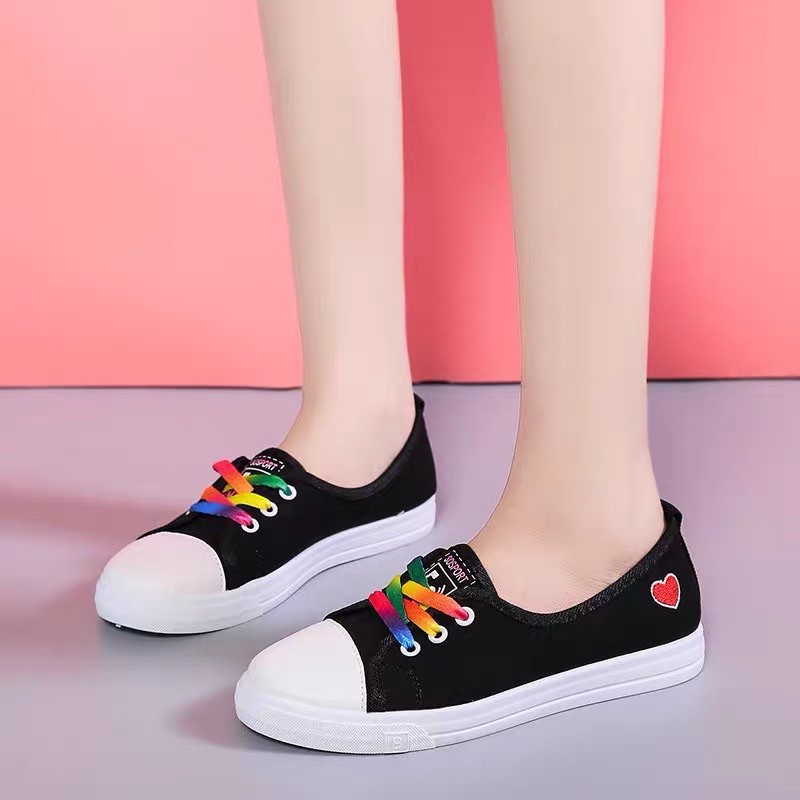 Giày Lười Nữ Kiểu Dáng Thể Thao , Slip On Bata Sneaker Hàn Quốc Cho Bạn Nữ Thích Tối Giản mẫu mới Hot trend 2021 | BigBuy360 - bigbuy360.vn
