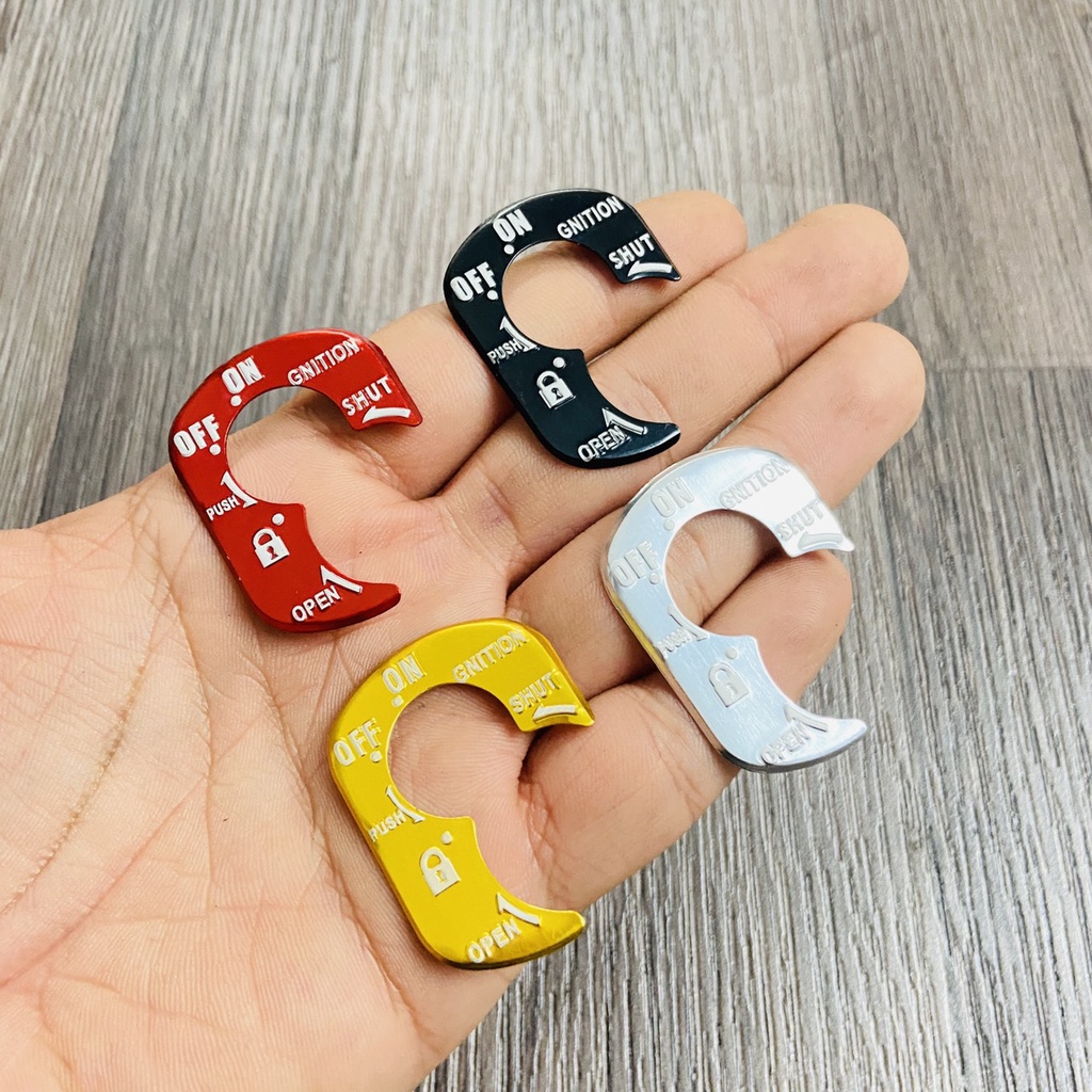 Dán ổ khóa, ốp mặt ổ khóa nhôm sử dụng cho WINNER V1 và các loại ổ khóa có mặt tương tự