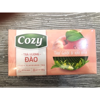 Trà đào túi lọc Cozy 25 gói