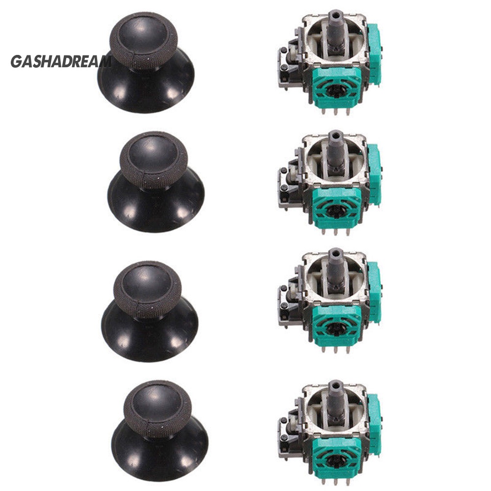 Áo Khoác Họa Tiết GD Cá Tính Trẻ Trung| Set 8 Nắp Đậy Nút Bấm Điều Khiển Chơi Game Thay Thế Cho Xbox One 8 Cái