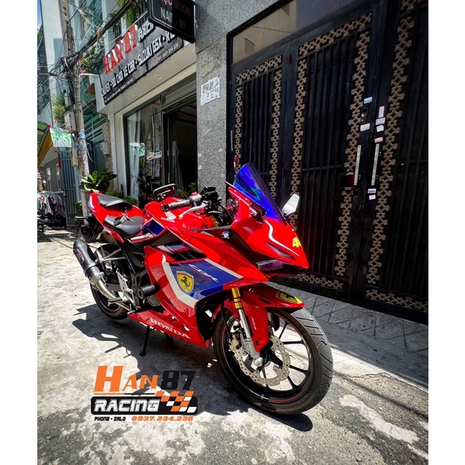 Cánh Gió Chiếu Hậu Bản To - Nhôm CNC - siêu đẹp CBR150 GSX150 R15