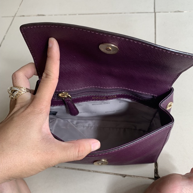 Túi mk sz mini màu plum