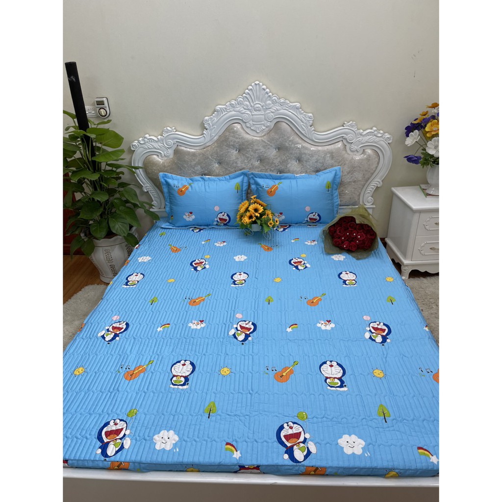[ĐẶT NGAY] ♒ Set 3 Món Ga Gối Cotton Lạnh 100% [Loại Đẹp] Siêu mềm mại và Siêu mát. Đẹp nhất !