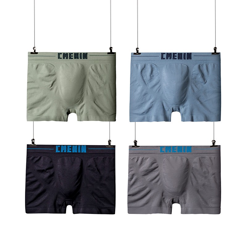 Quần lót lưới boxer làm bằng cotton lưng thấp thoáng mát dành cho phái mạnh 2020 CM001