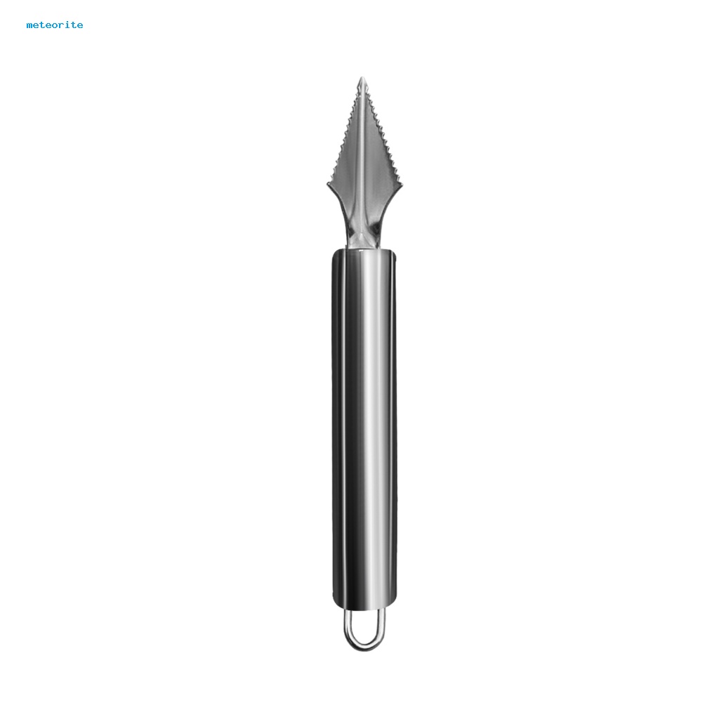 Muỗng Múc Kem/Trái Cây Hình Tròn Bằng Thép Không Gỉ 410