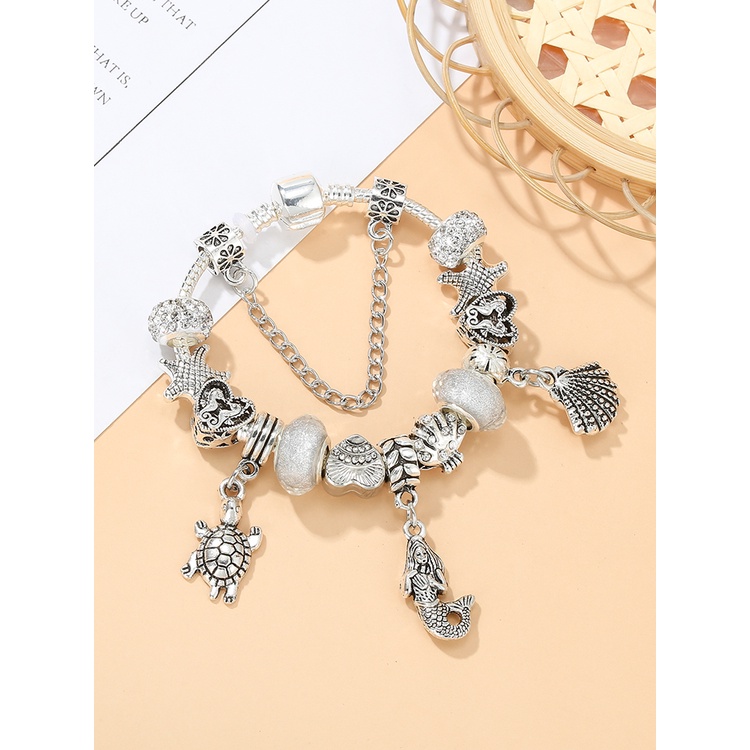 Vòng Tay Chuỗi Hạt Vỏ Sò / Sao Biển / Vỏ Sò Thời Trang Cho Nữ