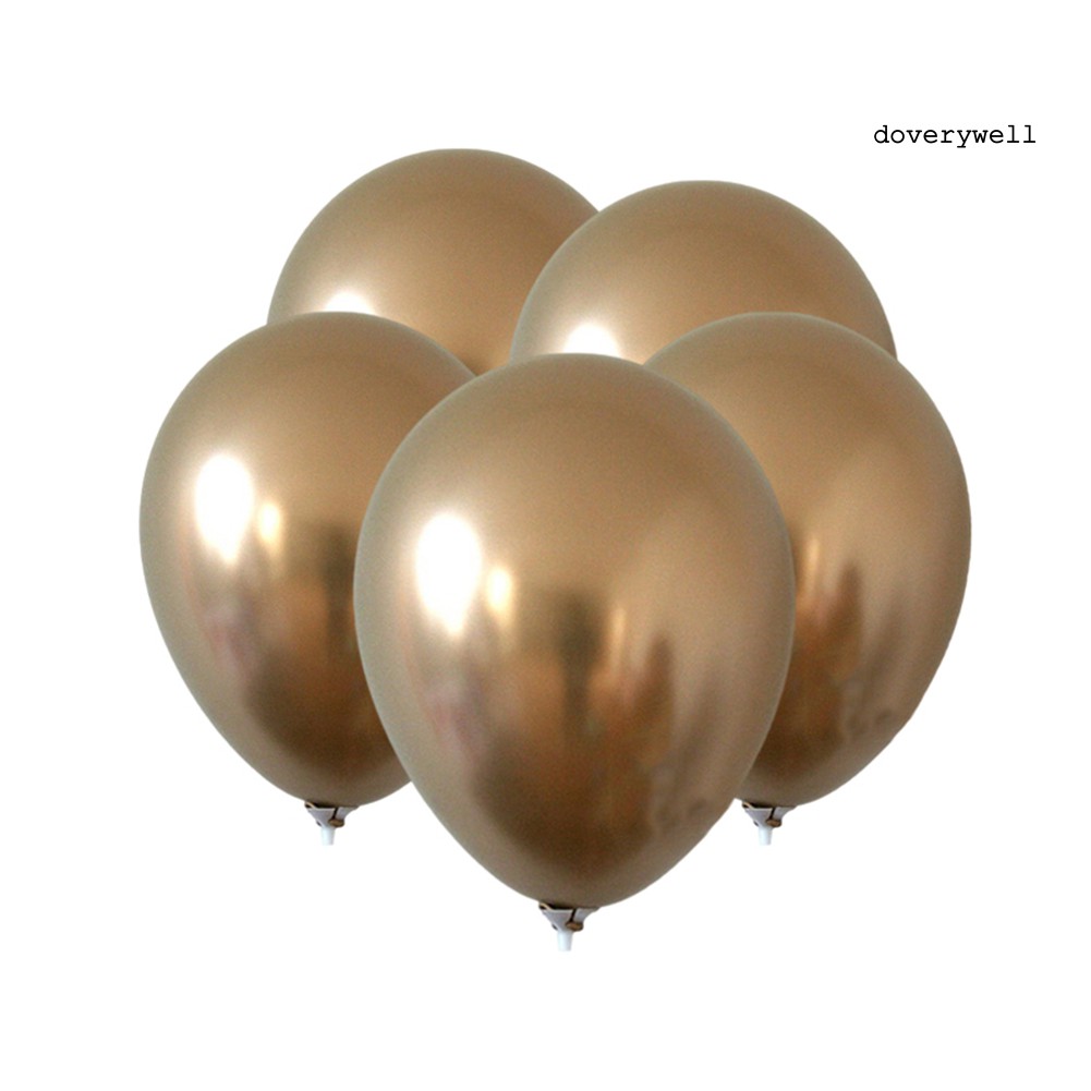 Set 5 Bong Bóng 12 Inch Bằng Latex Dùng Để Trang Trí Đẹp Mắt
