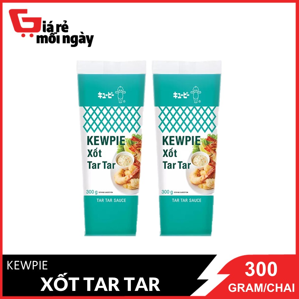 Combo 2 Chai Xốt Tar Tar Kewpie chai 300g