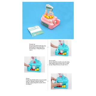 Đồ chơi máy gắp bi - Máy gắp kẹo mini