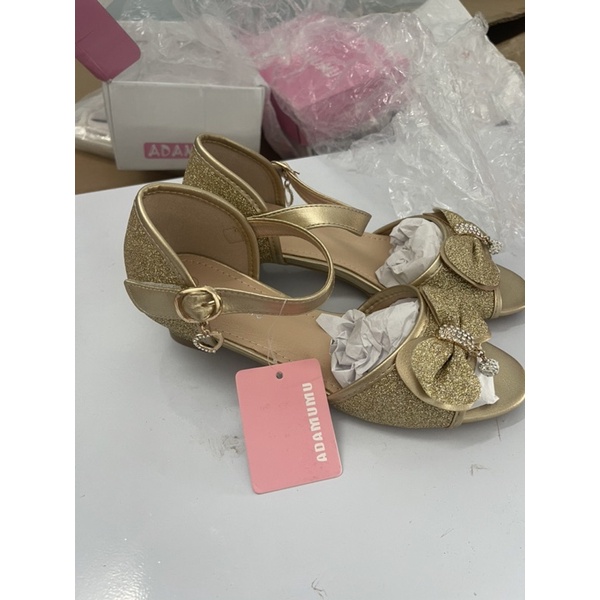 Sandal bé gái ADAMUMU  Dép quai hậu bé gái cao cấp 0822