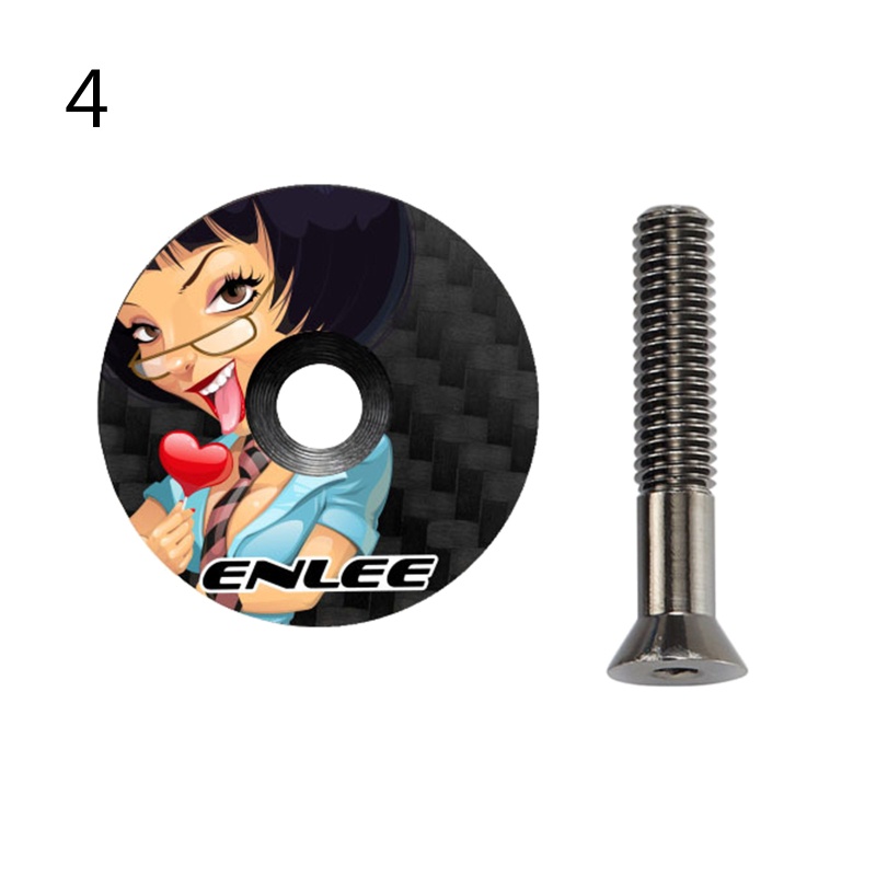 QQ Vỏ Bọc Thân Xe Đạp Bằng Sợi Carbon Gọn Nhẹ Kèm Ốc Vít Tiện Dụng