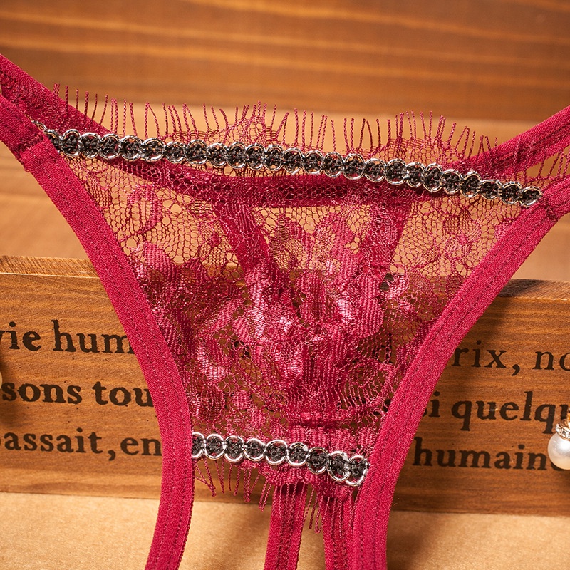 Quần chip ren nữ lọt khe khoét đáy sexy freesize gợi cảm LK009