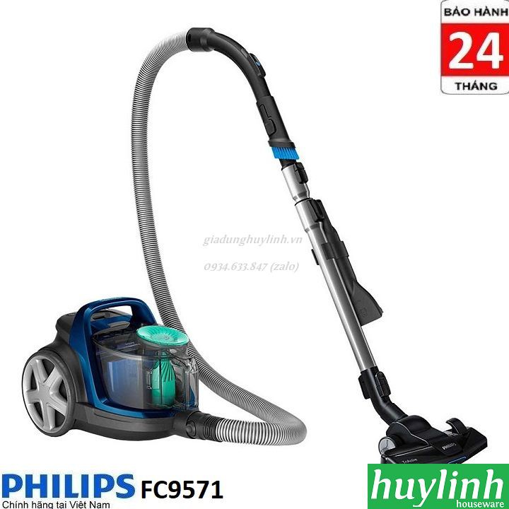 [Mã ELHAMS5 giảm 6% đơn 300K] Máy hút bụi PowerPro Active Philips FC9571 - 1900W - Chính hãng