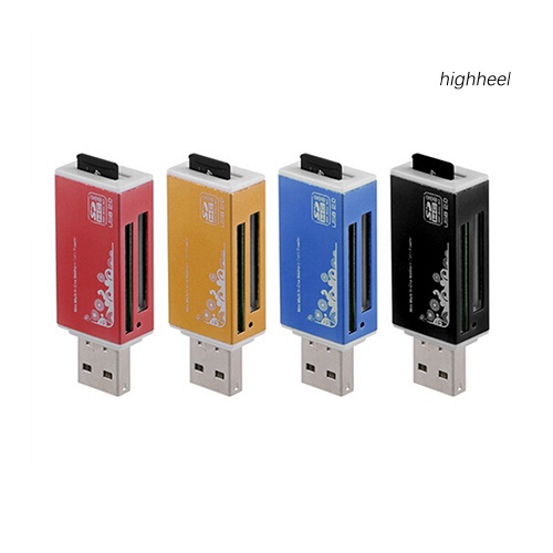 Đầu Đọc Thẻ Nhớ Usb 2.0 Tất Cả Trong 1 Cho Micro Sd Sdhc Tf M2 Mmc Ms Pro Duo