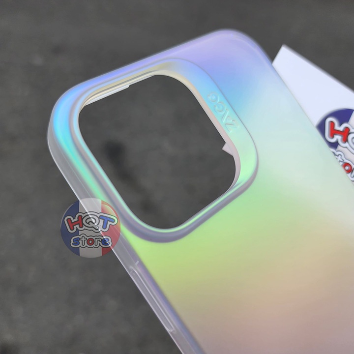 Ốp lưng kháng khuẩn ZAGG Iridescent Anti-Microbial Case IP 14 Pro Max / 14 Pro chính hãng