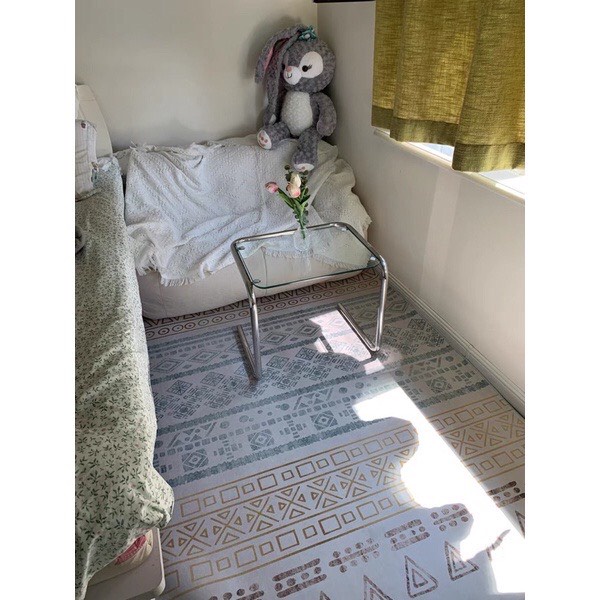 Bàn kính mini tối giản tiện dụng-phong cách hàn quốc