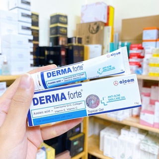 Kem dưỡng derma forte gel giảm mụn mờ thâm sẹo 15g chính hãng