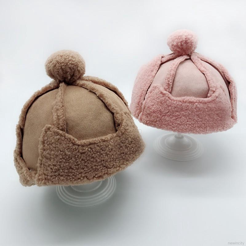 Mũ len tai thỏ dễ thương cho bé trai và gái
