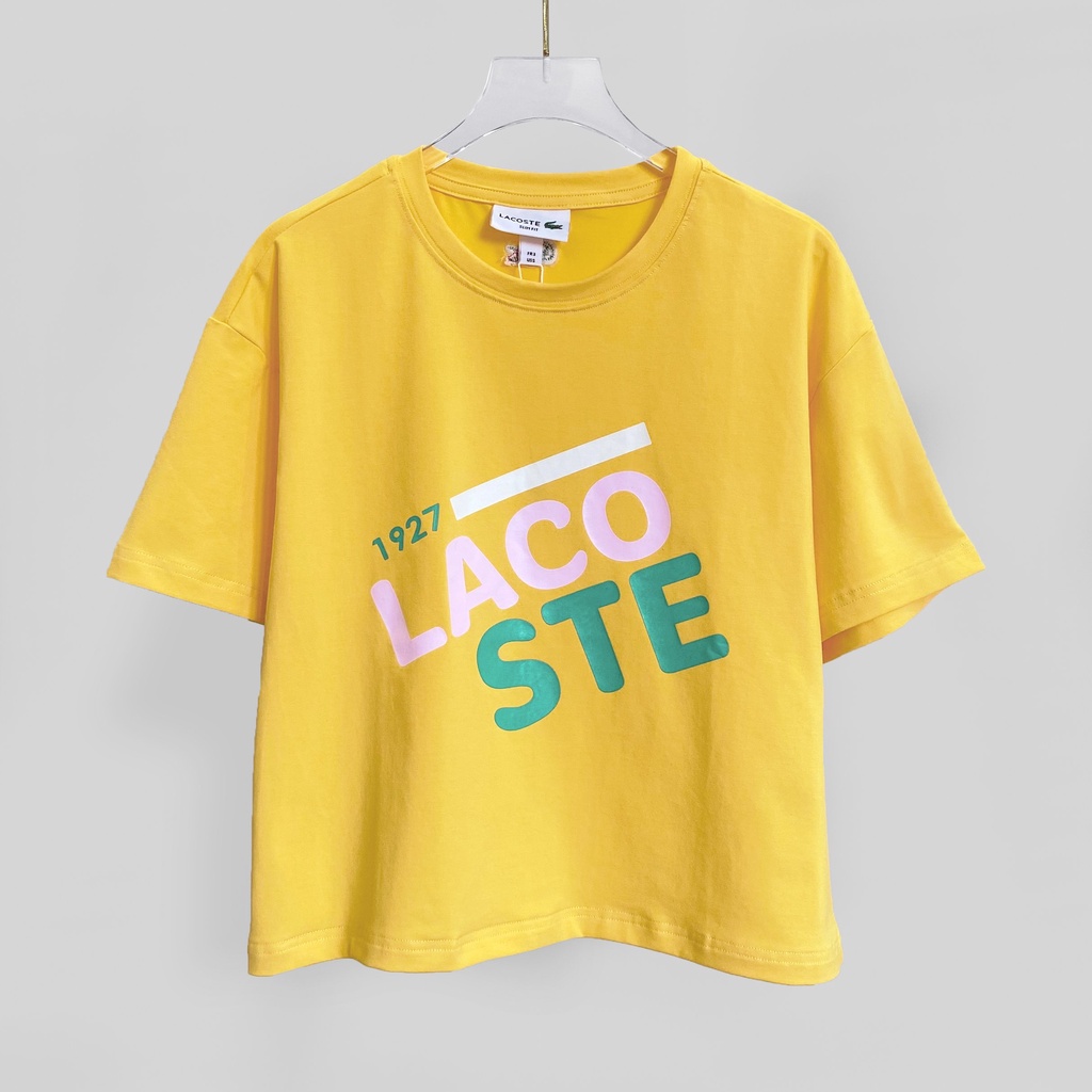 Áo Thun La.cos.te Chất Thun Cotton Mềm Mịn, Thoáng Mát