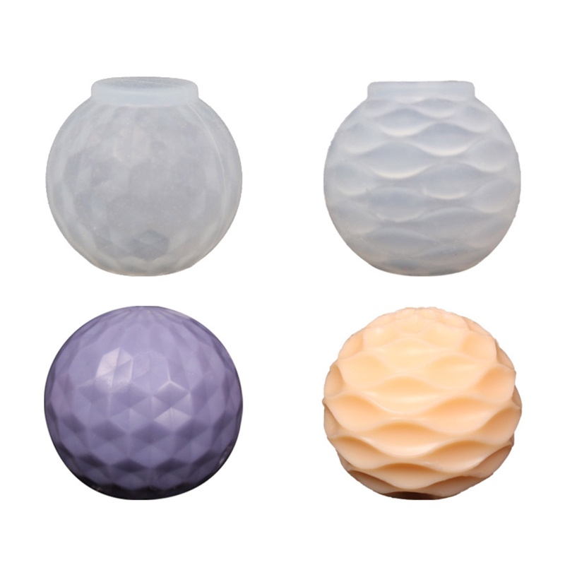 Khuôn Silicone Làm Quả Cầu Bằng Epoxy Resin Trang Trí Nhà Ở