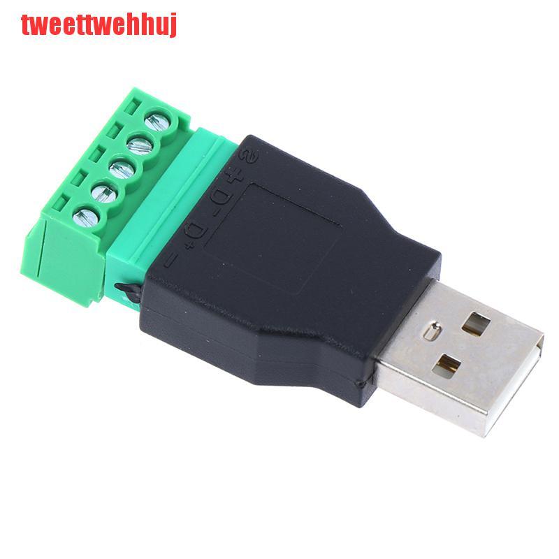 Đầu Nối Usb 2.0 Type A Male Sang 5p