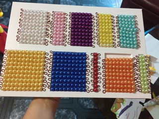 thang hạt cườm- nam châm -pattern block