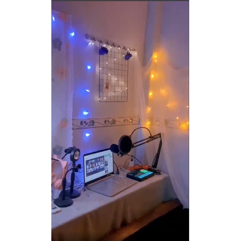 Mic Thu Âm Micro Livestream Trọn Bộ Soundcard H9 & Mic BM900 chuyên hát live stream, karaoke các app