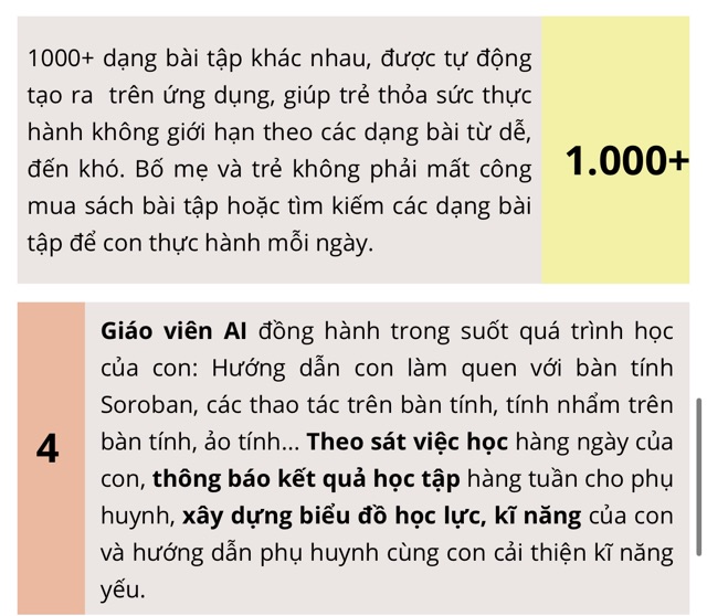 Kids up Soroban (bàn tính ảo) Toàn quốc [E-voucher] - Voucher mã học TOÁN TƯ DUY NHẬT BẢN (Trọn đời, 1 năm)