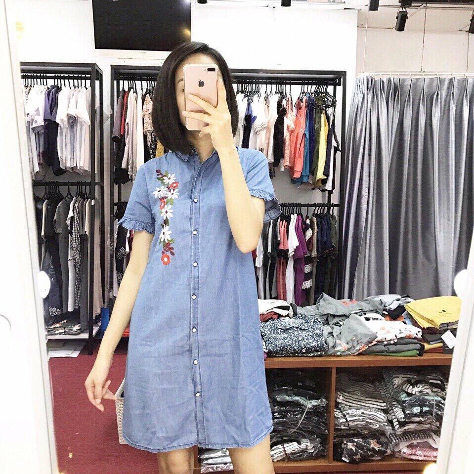 Đầm thêu topshop D181