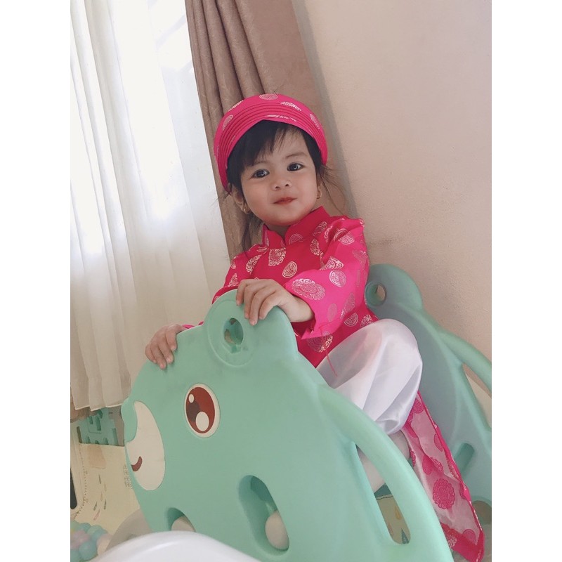 Mấn Phối Áo Dài Cho Bé Trai và Bé Gái