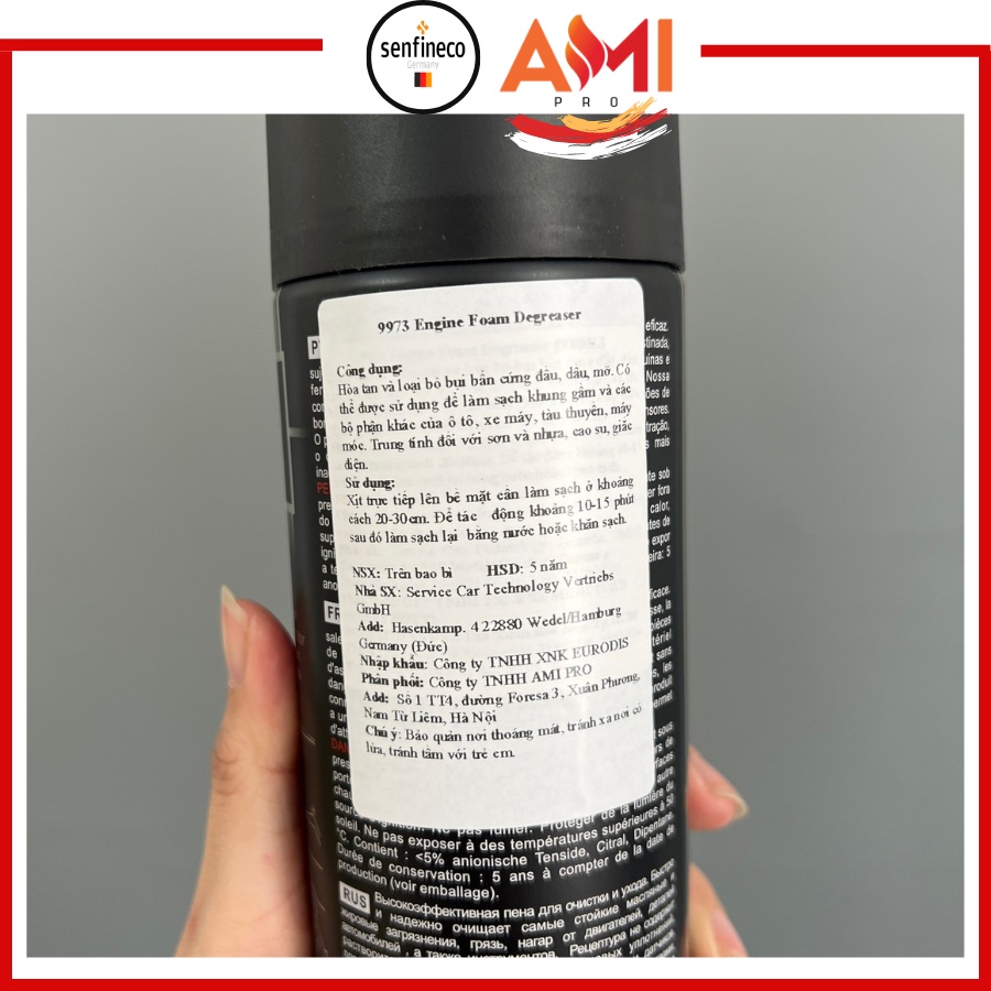 Vệ Sinh Tẩy Rửa Ngoài Động Cơ Sên Máy Cực Kỳ Hiệu Quả Senfineco 9973 [500ml]